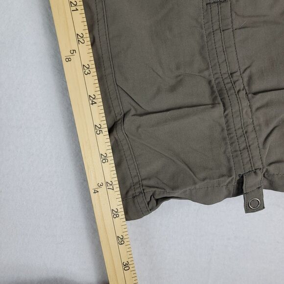 ExOfficio Insect Shield technology Olive Green Women's Cargo Pants Size 10 - Picture 7 of 8